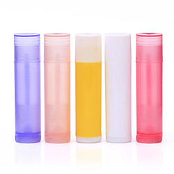 10x 5G Tubes vides de rouge à lèvres Brillant à lèvres rechargeable Bouteilles Flacons Rose Rouge pas cher