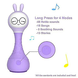 Universal Jouet avec des histoires Color Learning Music Player (violet)