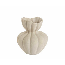 Vase Alexandra House Living Capri Blanc Céramique 17 x 19 x 9 cm