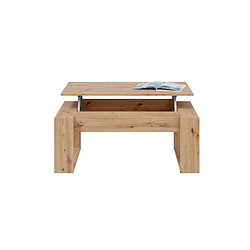 Acheter But Table basse avec plateau relevable NOVA imitation chêne