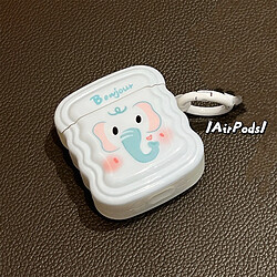 GUPBOO Airpods Coque Housse Étui Protecteur Compatible pour AirPods Pro-Dessin animé mignon Dumbo Girl