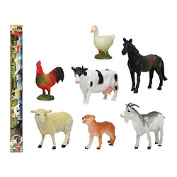 BigBuy Kids Set Animaux de la Ferme 100 cm (7 Unités)