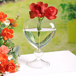 Wewoo Creative Love Glass Vase Décoration de la maison