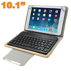 Yonis Housse universelle tablette 10.1 pouces avec clavier Qwerty