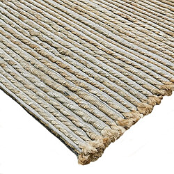 Avis Thedecofactory MARAGE - Tapis tissé et tressé en jute et coton naturel 120x170