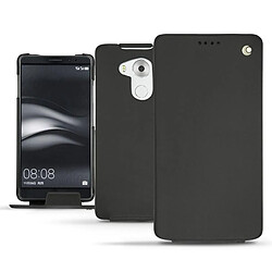 Housse cuir Huawei Mate 8 - Rabat vertical - Noir ( Nappa / Black ) - NOREVE