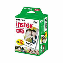 Papier photo instantané Fujifilm FILM INSTAX MINI BIPACK (20 photos)