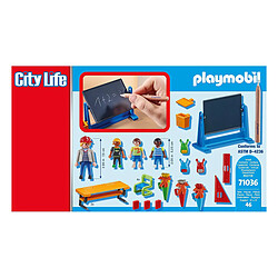 Acheter Playmobil® Playmobil Coffret Professeur et Écoliers Playmobil City Life avec Accessoires Multicolore