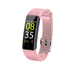 Universal Y39 IP68 étanche bracelet fréquence cardiaque pression artérielle surveillance caméra contrôle sport montre intelligente couleur rose