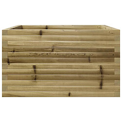 Acheter vidaXL Jardinière 80x80x46 cm bois de pin imprégné