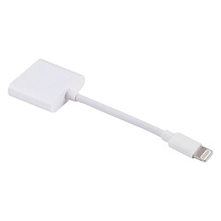 Avis Wewoo Lightning 8 broches femelle + 3.5 mm audio à Lightning 8 broches mâle adaptateur convertisseur de charge & d'écoute, pour iPhone X / 8 & 8 plus / 7 & 7 plus, le système de support iOS 11.3