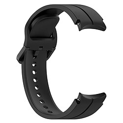 20MM Bracelet de montre en silicone Accessoires de remplacement compatible Samsung Watch5/Watch5 Pro - Noir