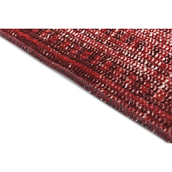 Vidal Tapis de laine 264x183 rouge Ultra Vintage pas cher