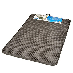 Duvoplus Tapis de litière pour chat Swift 45x65 cm Noir