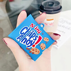 GUPBOO Airpods Coque Housse Étui Protecteur Compatible pour AirPods 3-Biscuits amusants aux pépites de chocolat