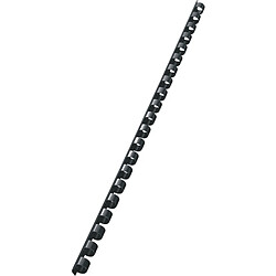 LEITZ Baguette de reliure plastique, diamètre: 8 mm, noir ()