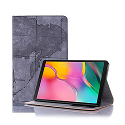 Wewoo Housse Coque Étui en cuir à rabat horizontal avec supportcartes et porte-cartes pour Galaxy Tab A 8.0 2019 Gris