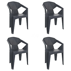 Fauteuil Intérieur Extérieur DELTA Set de 4 - Resol