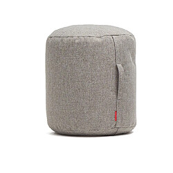 Inside 75 Pouf design BUTT FAUTEUIL SAC 45x50cm tissu Mixed Dance Gris