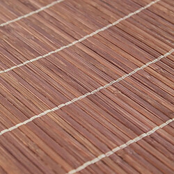 Avis Thedecofactory BALI CHIC - Tapis en bambou chocolat 200x65