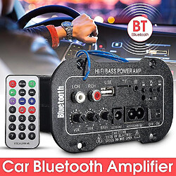 Avis Universal Amplificateur Bluetooth voiture