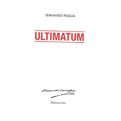 Ultimatum : d'Alvaro de Campos - Occasion