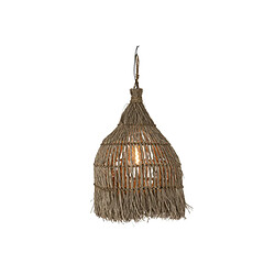 Dansmamaison Lampe Suspendue Twist Herbes Naturel Large