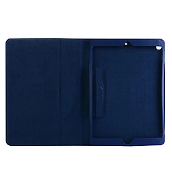 Avis Etui en PU avec support bleu foncé pour Apple iPad 10.2 (2019)/Air 10.5 (2019)/Pro 10.5 (2017)