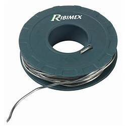 Ribimex Fil étain en bobine de 100g diam.1,5mm l. 7,5m sans plomb