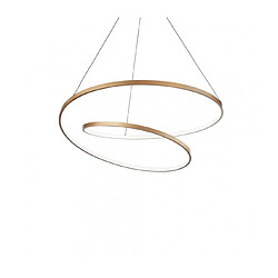 Ideal Lux Suspension LED intégré Oz 1 ampoule Métal,plastique Or