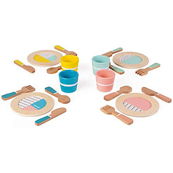 Juratoys-Janod Dinette pastel en bois janod