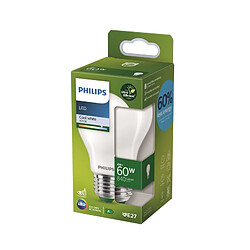 Ampoule led standard PHILIPS Classe A 60W E27 Blanc froid