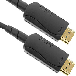 bematik ? Cable HDMI 2.0 Mâle Ultra HD 4 K Actif par Fibres optiques de 50 m (hg074) pas cher