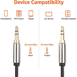 Cable Jack/ Jack 3,5mm 2m - Little Boutik©