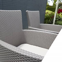 Avis Allibert Chaises à dîner de jardin 2 pcs Iowa Cappuccino