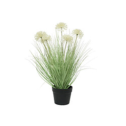 Kaemingk Herbe allium en pot plastique Ø 45 x 62 cm - Nos Envies Déco