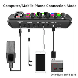 Acheter Table De Mixage Bluetooth Avec Effets Sonores Et Réduction De Bruit YONIS