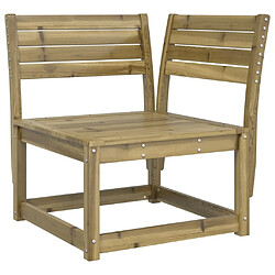 Acheter Maison Chic Salon de jardin 5 pcs | Ensemble de Table et chaises | Mobilier d'Extérieur bois de pin imprégné -GKD42146