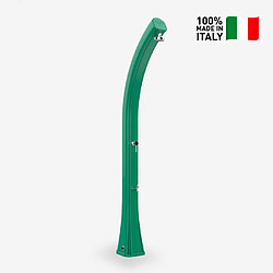 Douche solaire de jardin et mitigeur 35 litres Arkema Design Happy XL H420, Couleur: Vert foncé