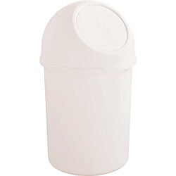 helit Poubelle 'the flip', 6 litres, blanc ()