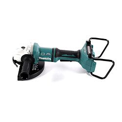 Makita DGA 900 ZK meuleuse d'angle sans fil 36 V ( 2x 18 V ) 230 mm Brushless Solo + Coffret de transport - sans batterie - sans chargeur