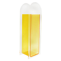 Fleur Vase Bureau À Domicile Décoration De Table Vase Conteneur Floral Jaune