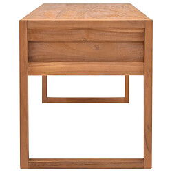 Acheter Maison Chic Meuble TV scandinave - Banc TV pour salon 140x40x45 cm Bois de teck -MN69823