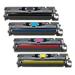 FG Encre Cartouche de Toner Compatible pour Canon EP-701 BK/C/M/Y Lot de 4