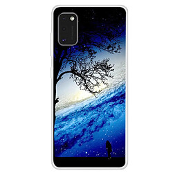 Coque en TPU modèle homme voyant des étoiles pour votre Samsung Galaxy A41