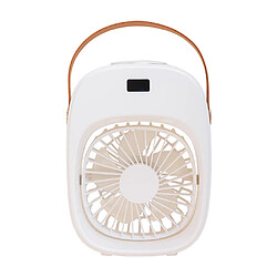 Ventilateur Refroidisseur D'air Climatiseur Ventilateur Brumisateur Humidificateur Blanc Silencieux A