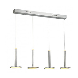 Luminaire Center Suspension design Oliver Nickel satiné