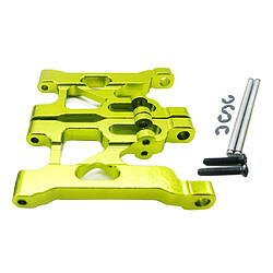 Avis Bras de suspension inférieur avant en aluminium RC pour WLtoys 12428/12423 Green