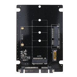 M. Adaptateur 2 Vers SATA - Double Emplacement - MSATA Vers