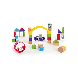 HAPE-BABY EINSTEIN blocs de constructions en bois Baby Einstein - Cubes de découverte en bois